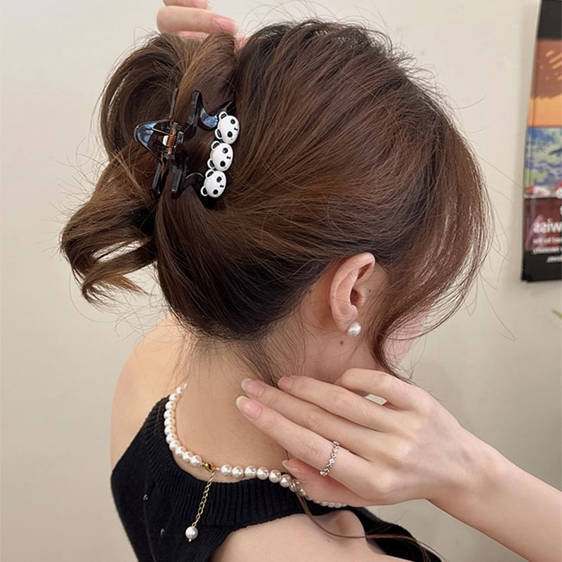 (Various Designs) Panda Claw Clip Hair
