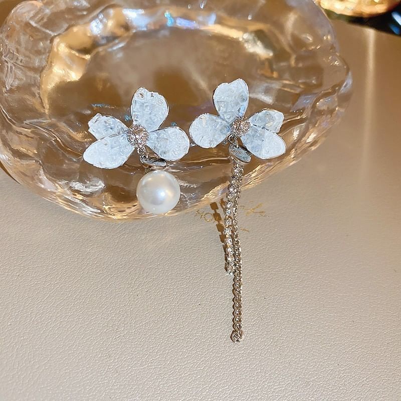 Earring (Various Alloy Crystal Faux Designs) Drop