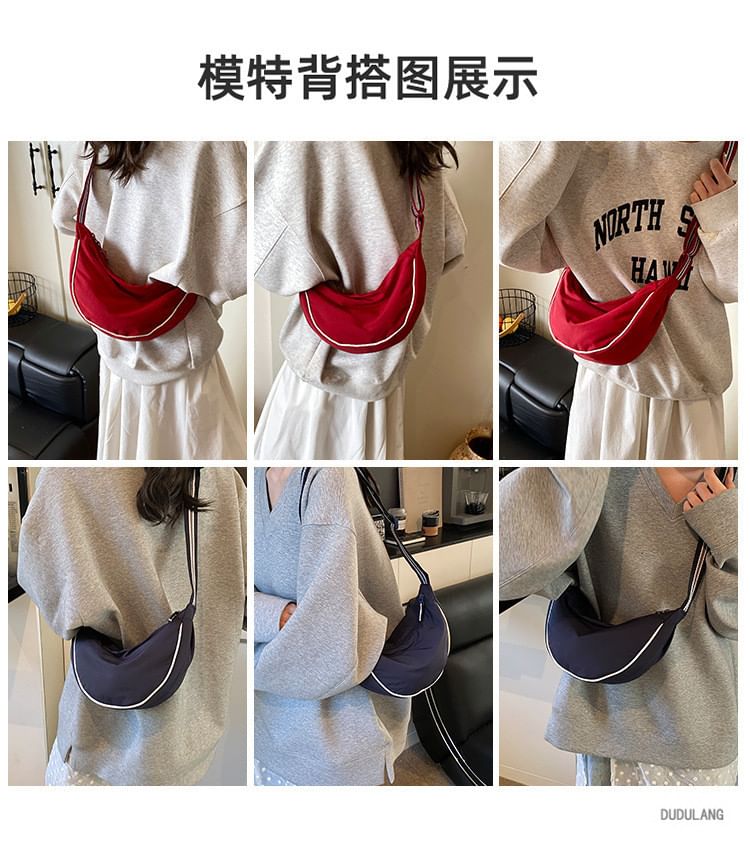 Trim Crossbody Bag Contrast