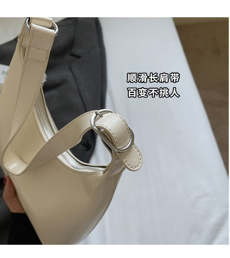 Faux Bag Lettering Shoulder Leather