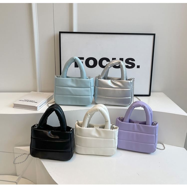 Plain Bag Bucket Top Handle