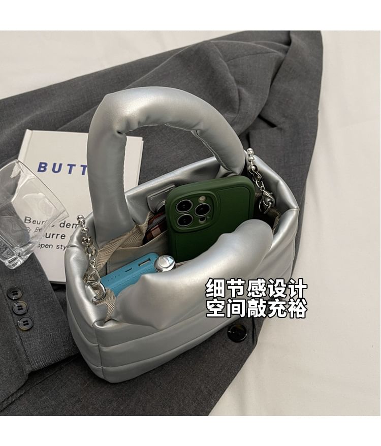 Plain Bag Bucket Top Handle