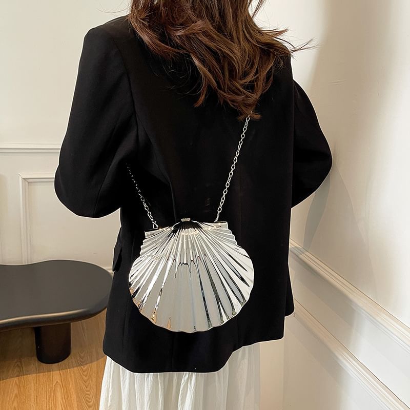 Strap Evening Shell Bag Chain