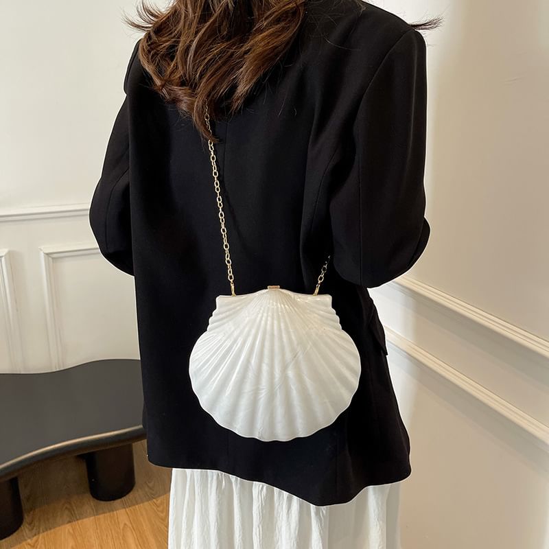 Strap Evening Shell Bag Chain