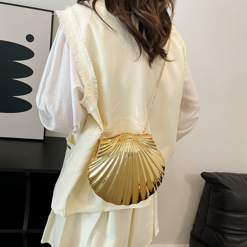 Strap Evening Shell Bag Chain