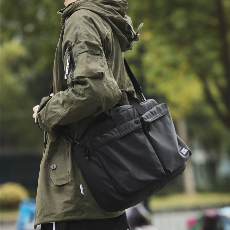 Crossbody Bag Multi-Pocket Nylon