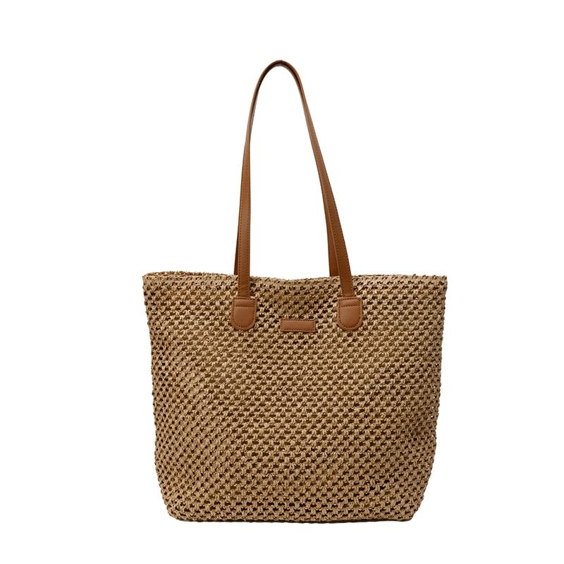 Tote Perforated Bag Straw