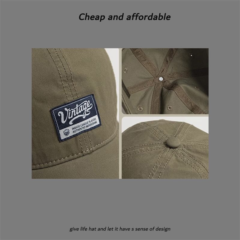 Applique Cap Label