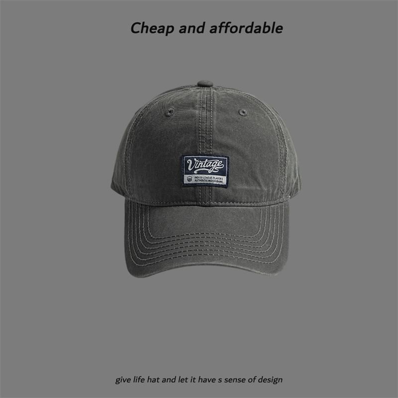 Applique Cap Label