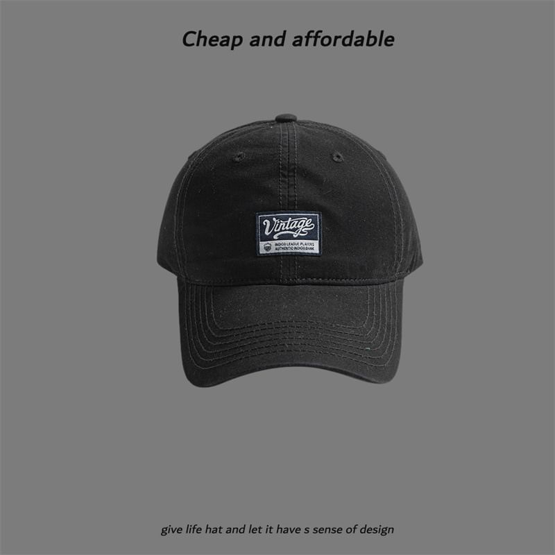 Applique Cap Label