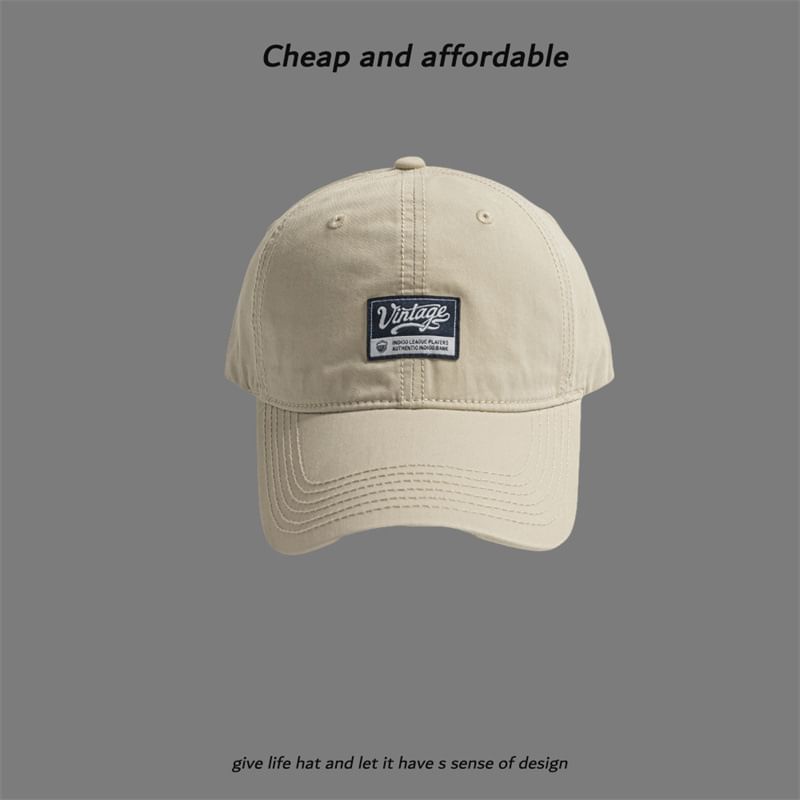 Applique Cap Label