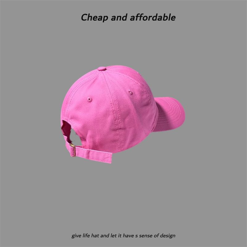 Embroidered Cap Letter