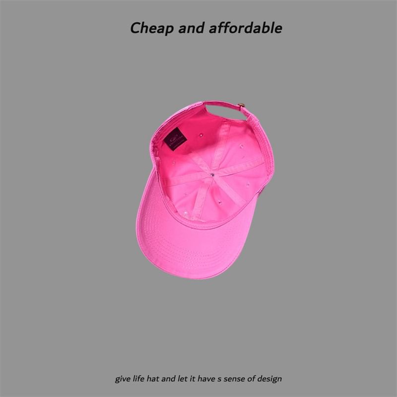 Embroidered Cap Letter