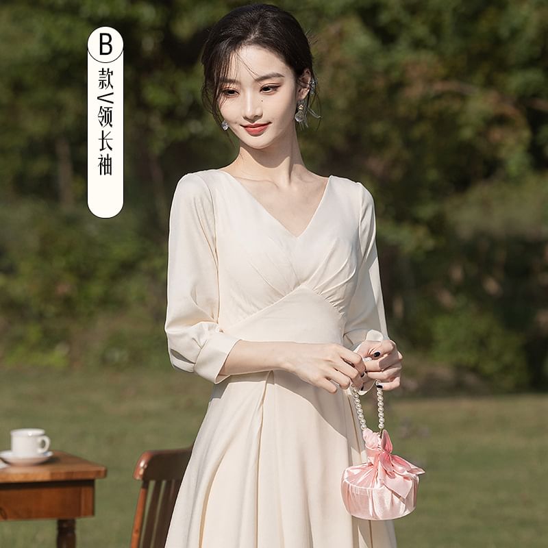 Designs) Evening Plain Bridesmaid (Various Gown