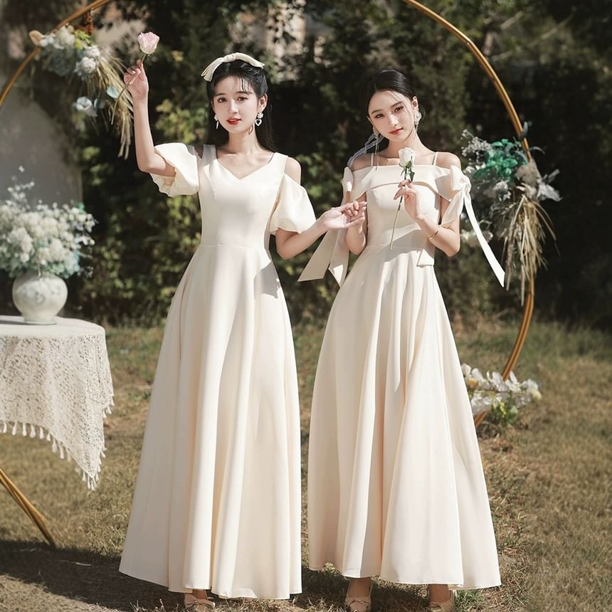 Plain Evening (Various Gown Designs) Bridesmaid