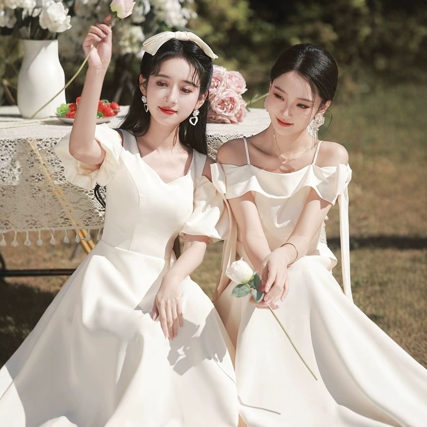 Plain Evening (Various Gown Designs) Bridesmaid