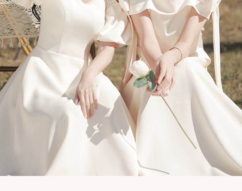 Plain Evening (Various Gown Designs) Bridesmaid