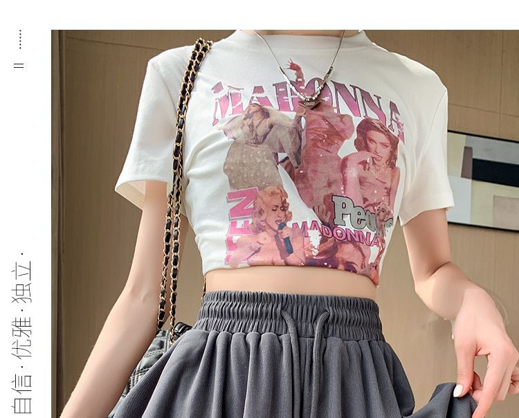 Leg Plain Shorts Waist Drawstring Wide