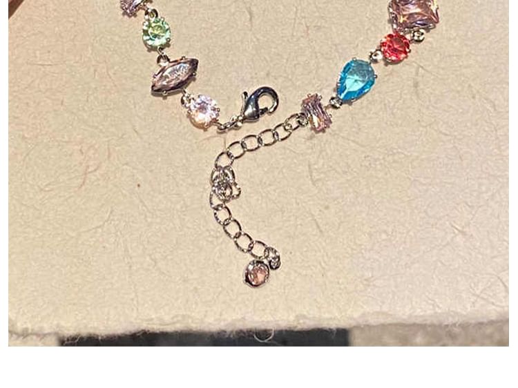 Rhinestone Geometric Bracelet