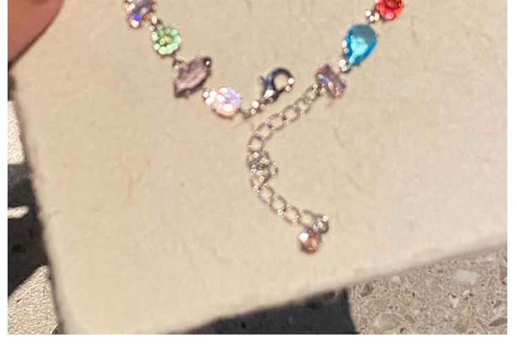 Rhinestone Geometric Bracelet