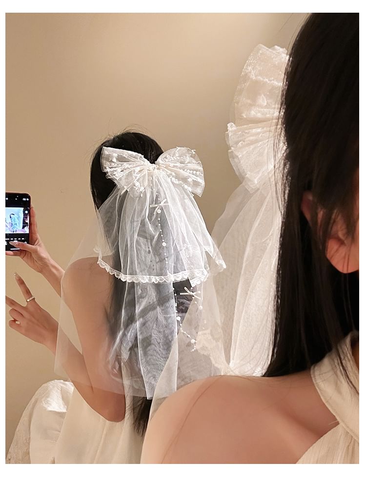 Plain Veil Bow