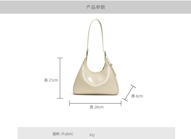 Lettering Faux Tote Leather Bag