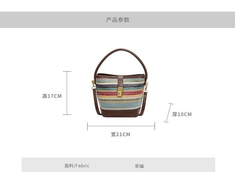 Bag Bucket Striped
