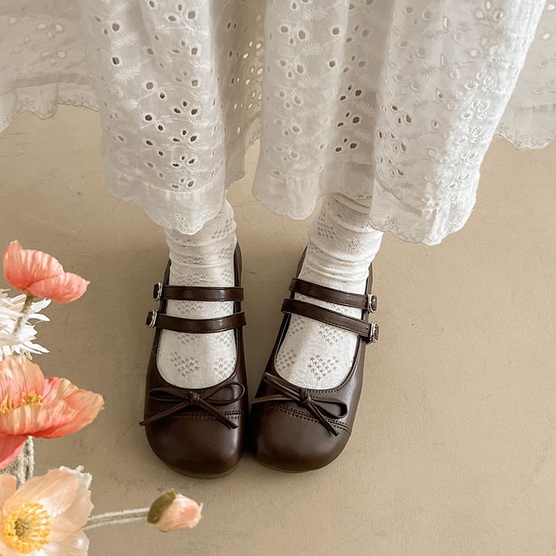 Jane Bow Shoes Mary