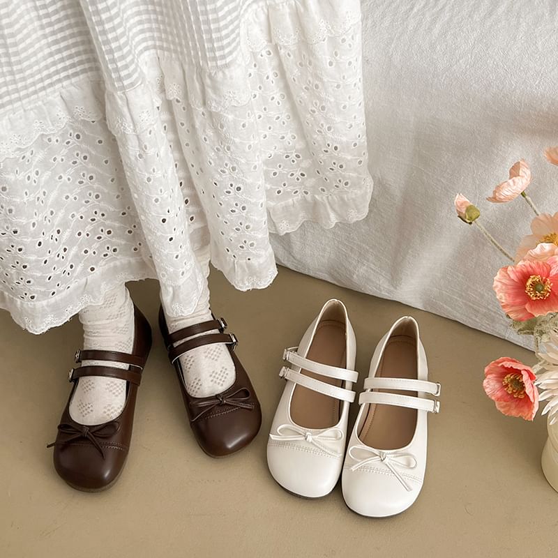 Jane Bow Shoes Mary