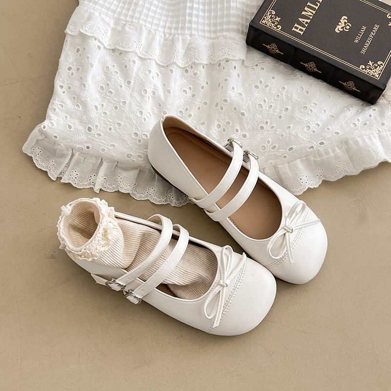 Jane Bow Shoes Mary