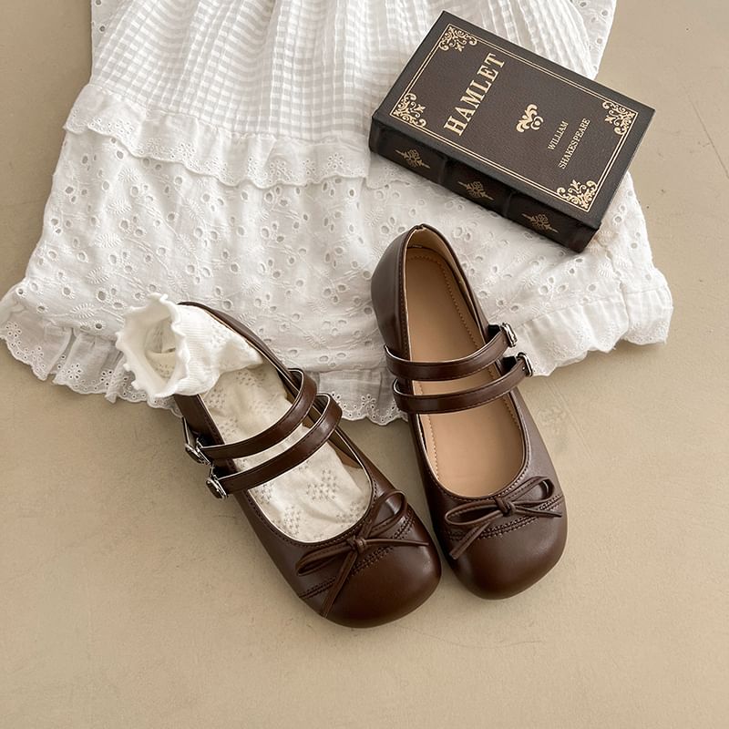Jane Bow Shoes Mary