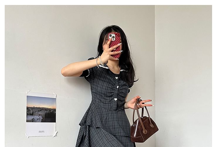 Jane Shoes Square-Toe Bow Mary