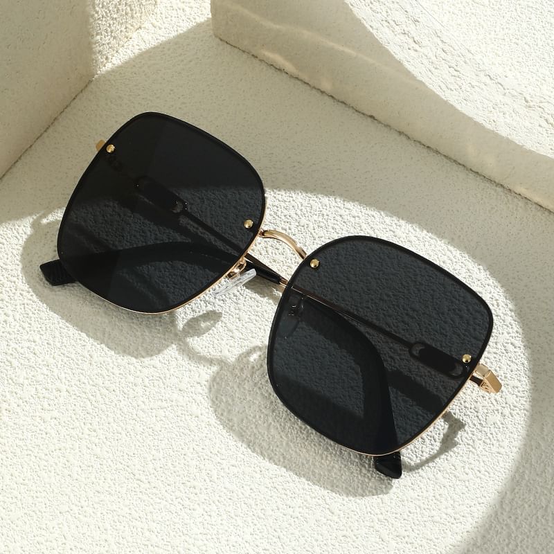 Square Metal Sunglasses