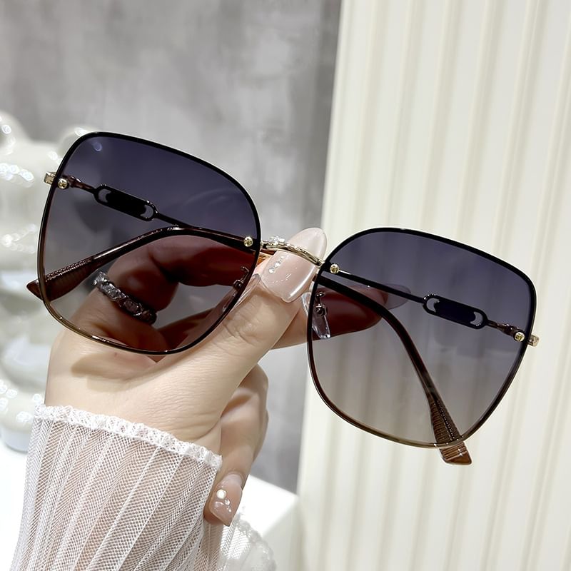 Square Metal Sunglasses