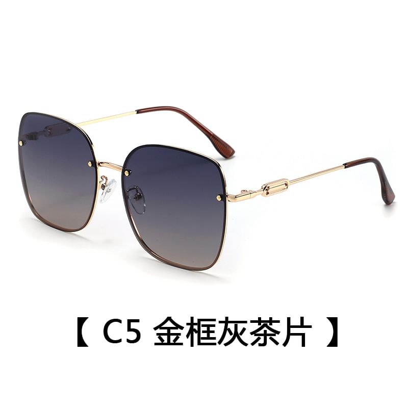 Square Metal Sunglasses