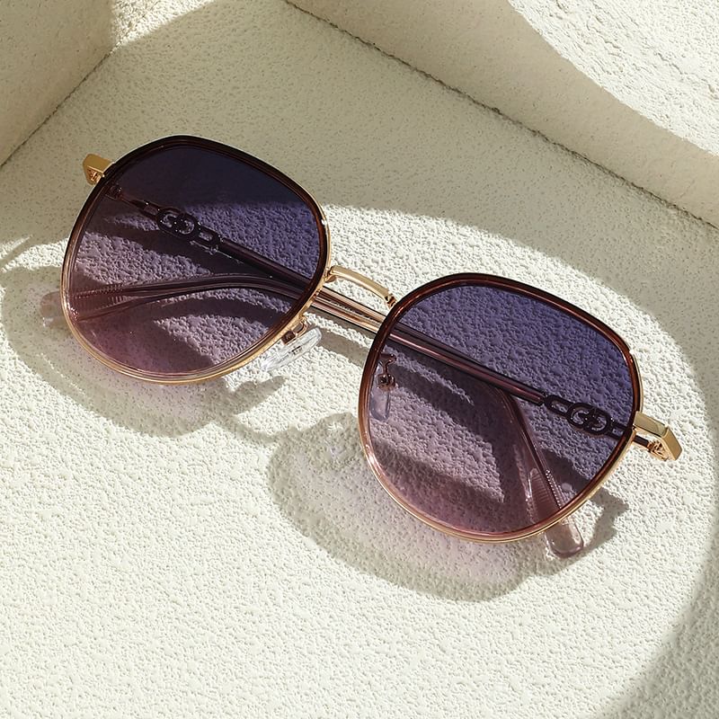 Frame Geometric Sunglasses