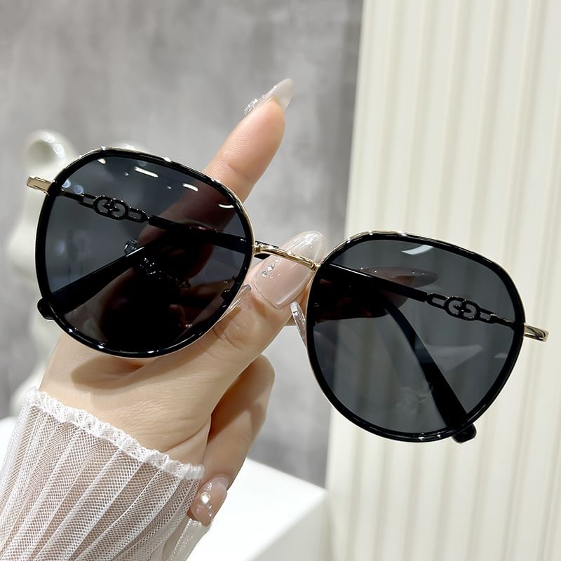 Frame Geometric Sunglasses