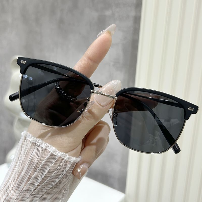 Browline Sunglasses Metal