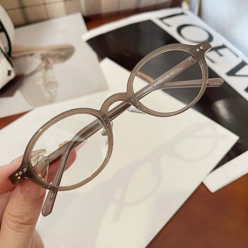 Frame Glasses Oval