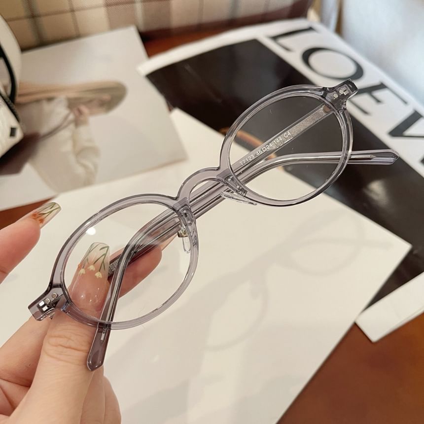 Frame Glasses Oval