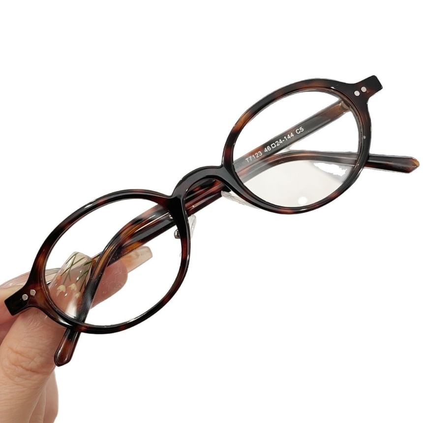 Frame Glasses Oval