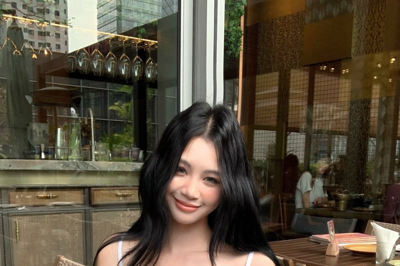 V-Neck Peplum Bow Accent Plain Top Cardigan Crop Cami + Set: