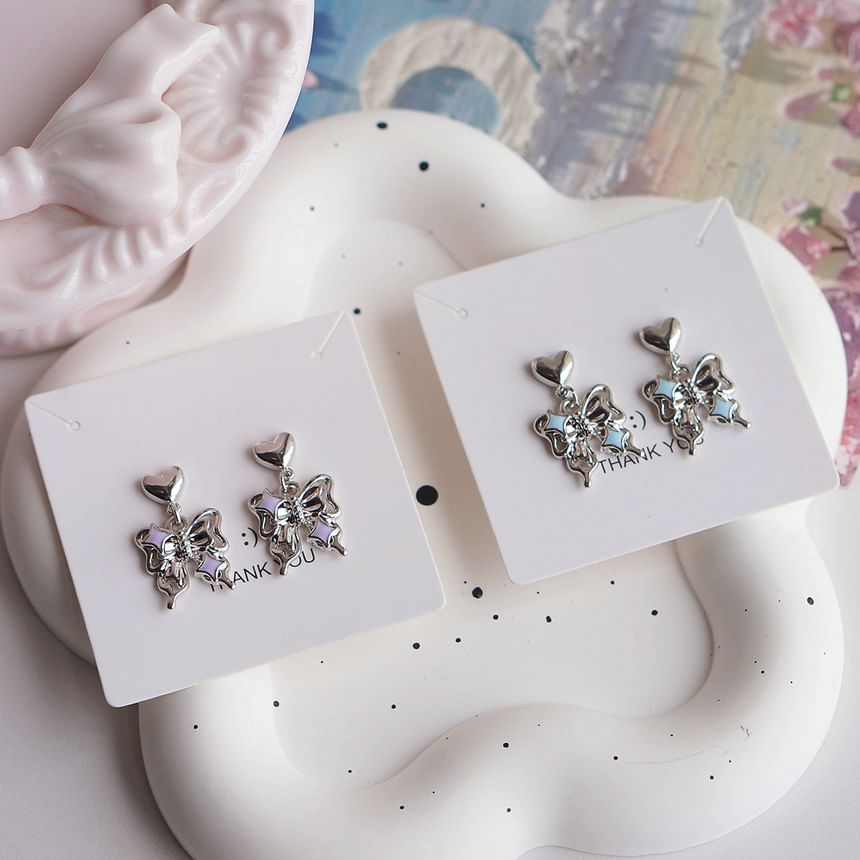 Clip-On Earring Drop / Butterfly