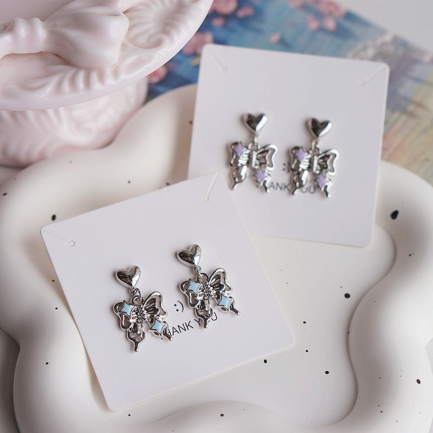 Clip-On Earring Drop / Butterfly