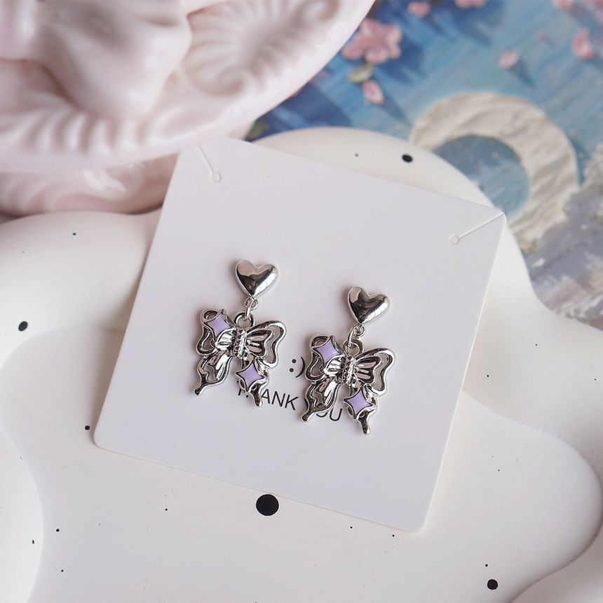 Clip-On Earring Drop / Butterfly