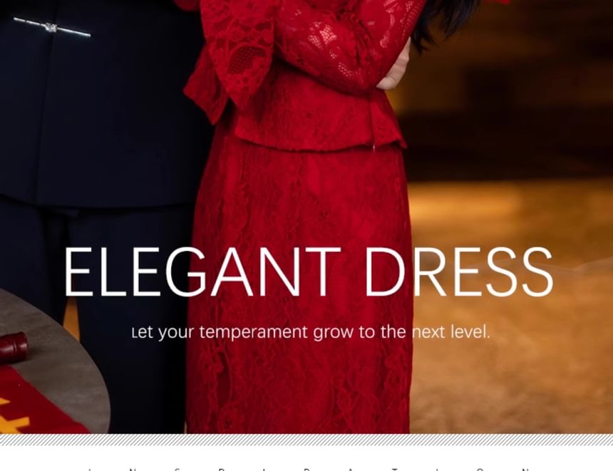 Pencil + Lace Buttoned Top Set: Button-Up Waist Frog Midi Long-Sleeve High Skirt