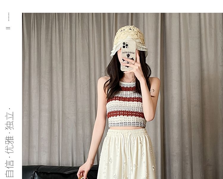 (Various Wide Designs) Waist Leg Drawstring Pants Distressed