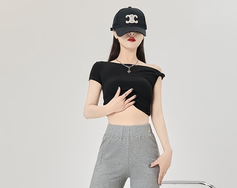 Rise High Flared Sweatpants