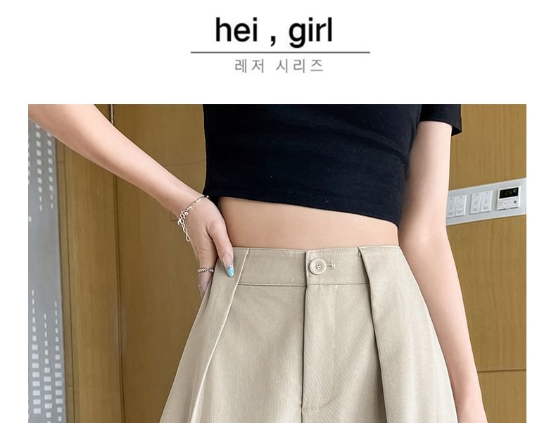 Dress Plain Wide (Various High Pants Leg Waist Designs)