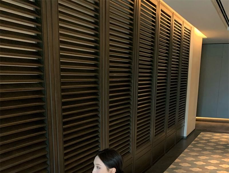 Maxi A-Line Floral Dress Jacquard Strap Bolero / Spaghetti